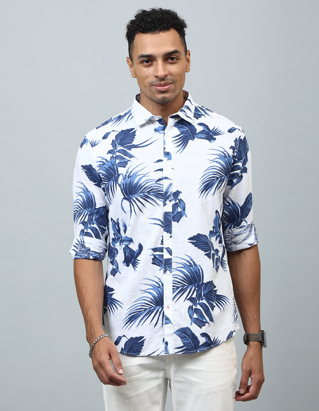 Men Floral Printed Casual Shirt - Kashyap Global Lifestyles LLP