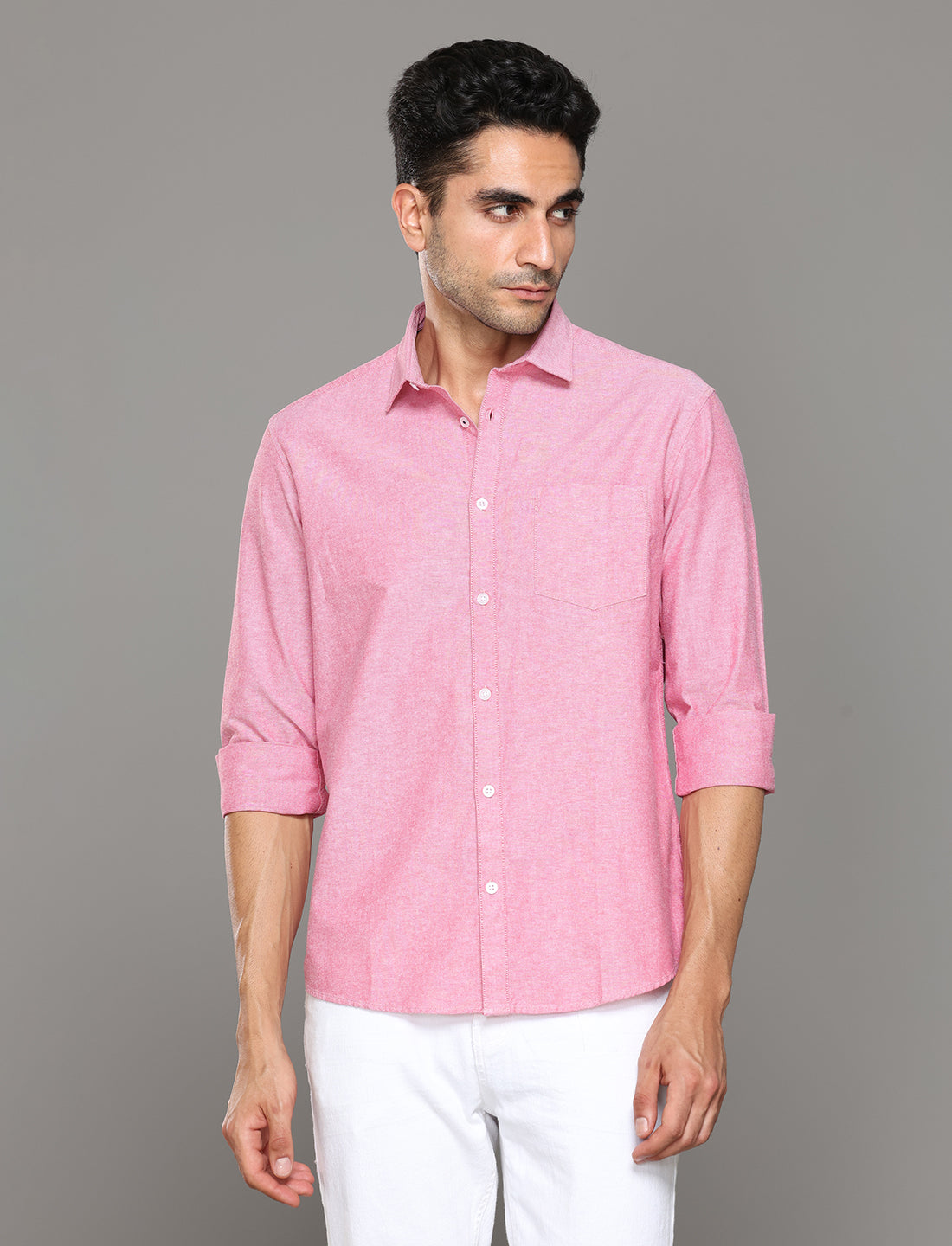Men Oxford Regular Fit Casual Shirt - Kashyap Global Lifestyles LLP