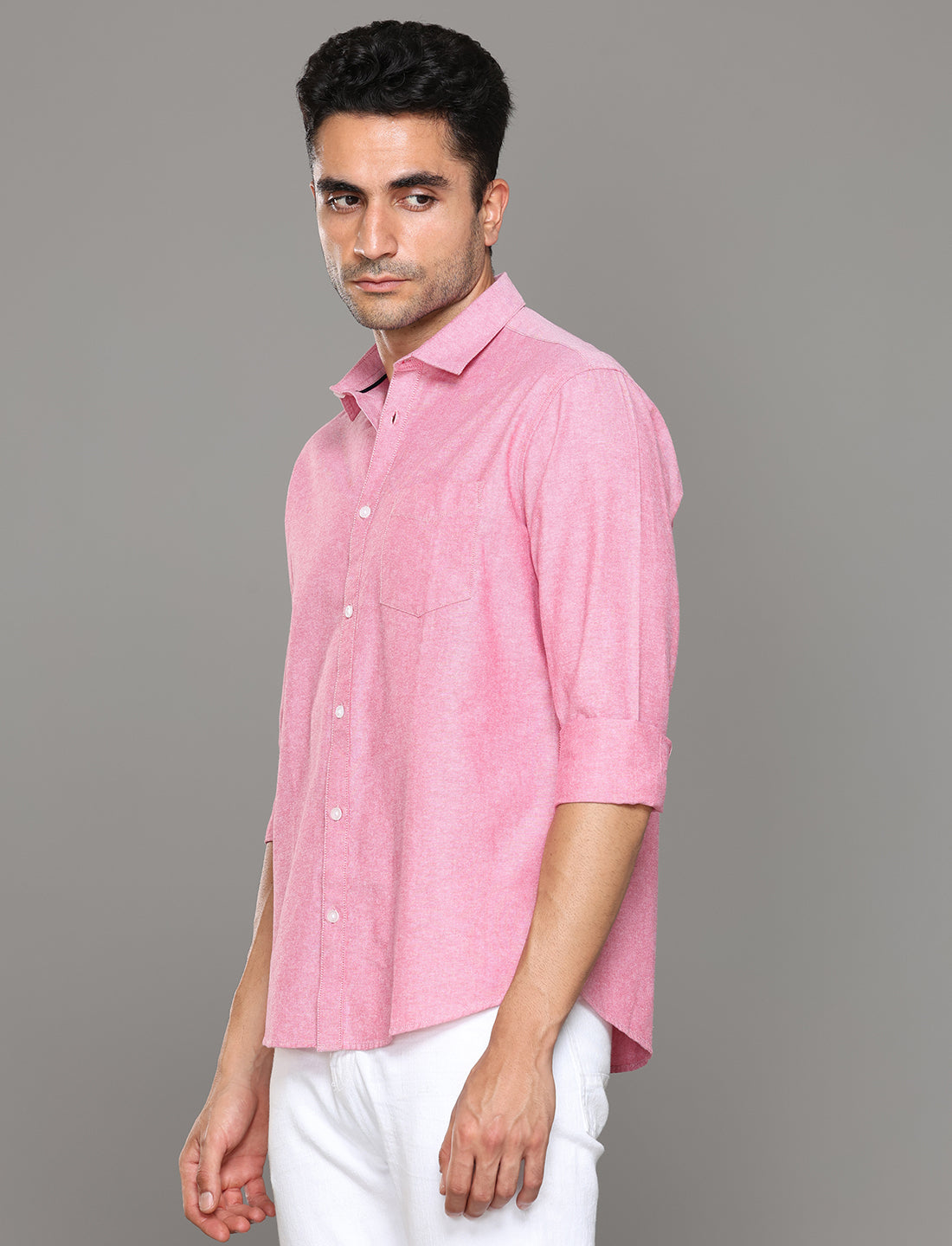 Men Oxford Regular Fit Casual Shirt - Kashyap Global Lifestyles LLP