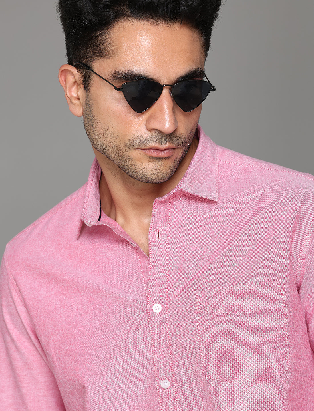 Men Oxford Regular Fit Casual Shirt - Kashyap Global Lifestyles LLP